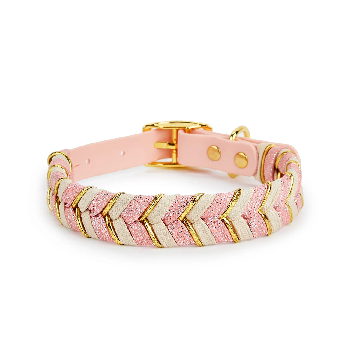 Collier pour chien tressé à la main Élégance