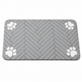 Tapis de gamelle absorbant pour chien et chat