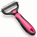 Brosse démêlante double face pour chien